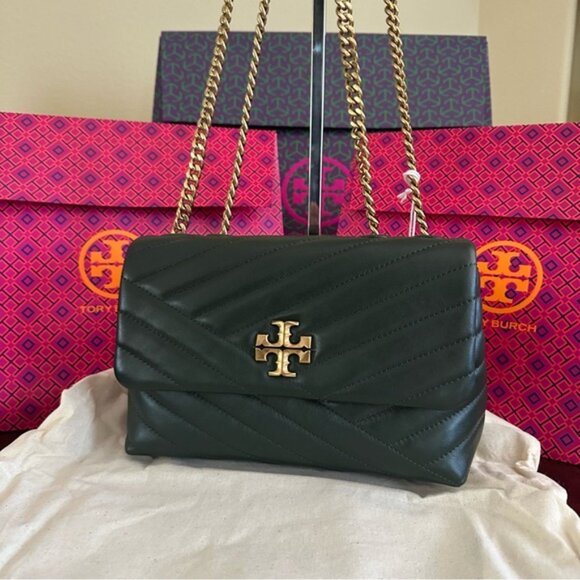 New Tory burch SMALL KIRA CHEVRON CONVERTIBLE SHOULDER BAG - Picture 12 of 15